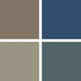 Gil Cagnè Eyeshadows (trousse 4 colori) 104 Fairy Blues - Baldan Group - *